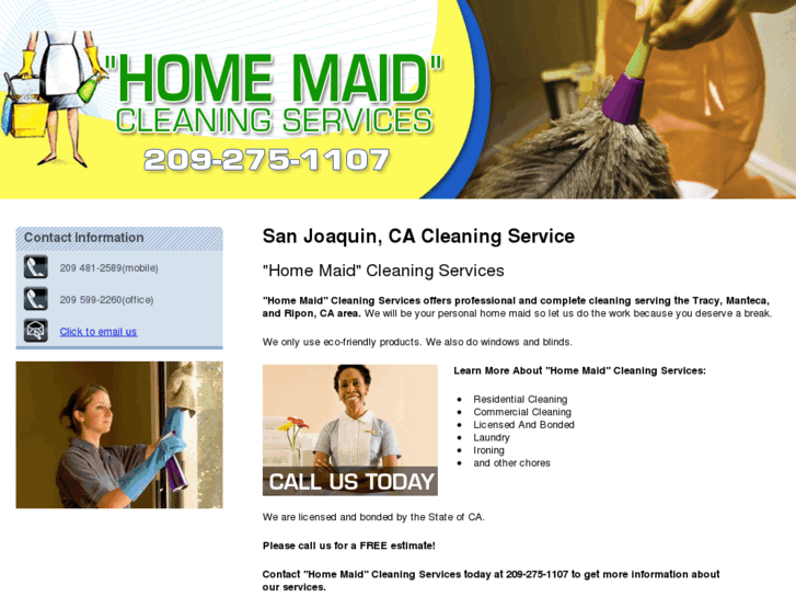 www.homemaidcleaningsvcs.com