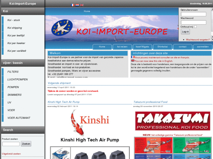 www.koi-import-europe.com