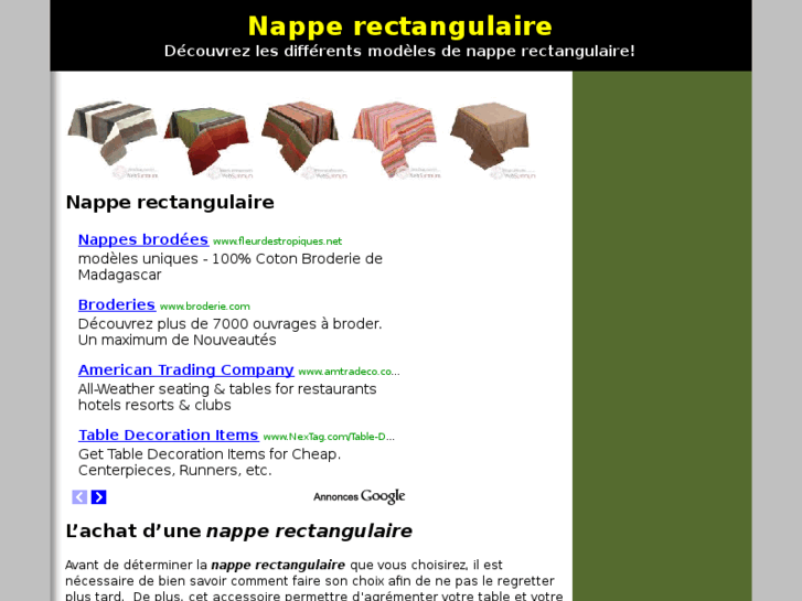 www.napperectangulaire.com