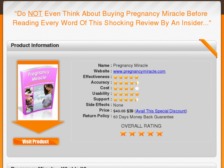 www.pregnancymiraclereviewed.com