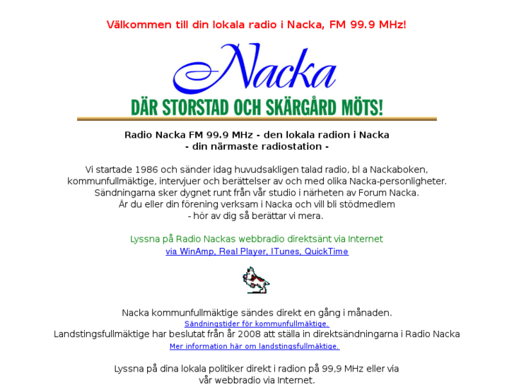 www.radionacka.se