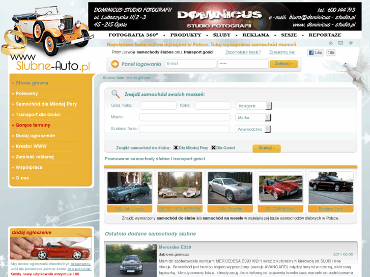 www.slubne-auto.pl