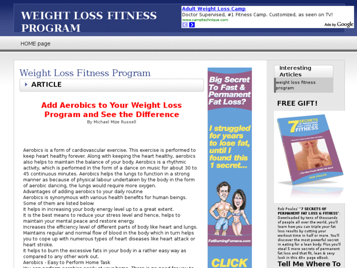 www.weightlossfitnessprogram.org