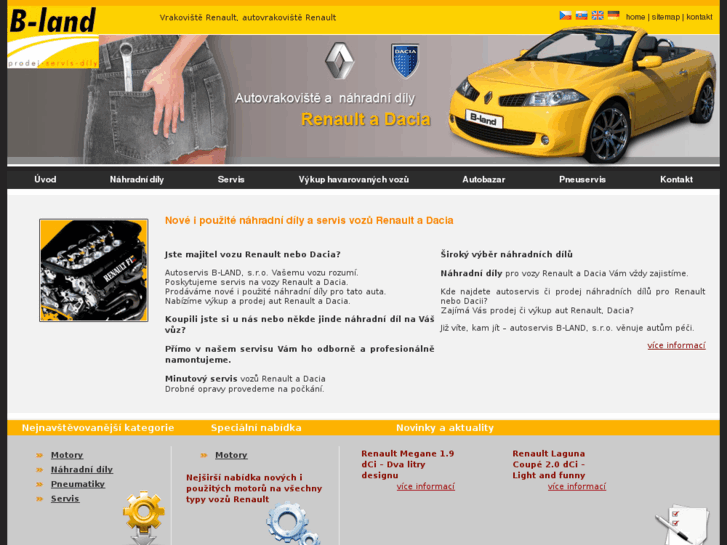 www.autovrakoviste-renault.cz