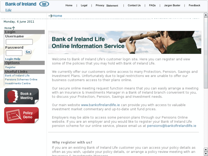 www.bankofirelandlifeonline.ie