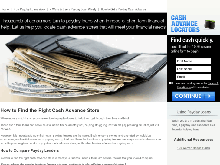 www.cashadvancelocators.com