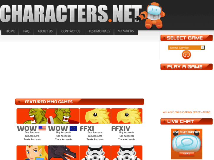 www.characters.net