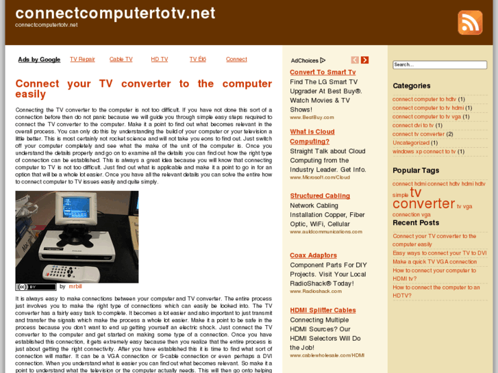 www.connectcomputertotv.net
