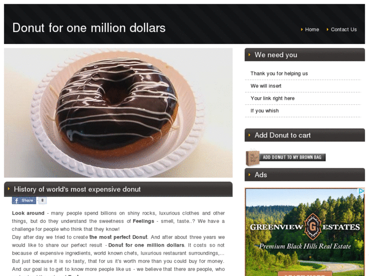 www.donutformilliondollars.com