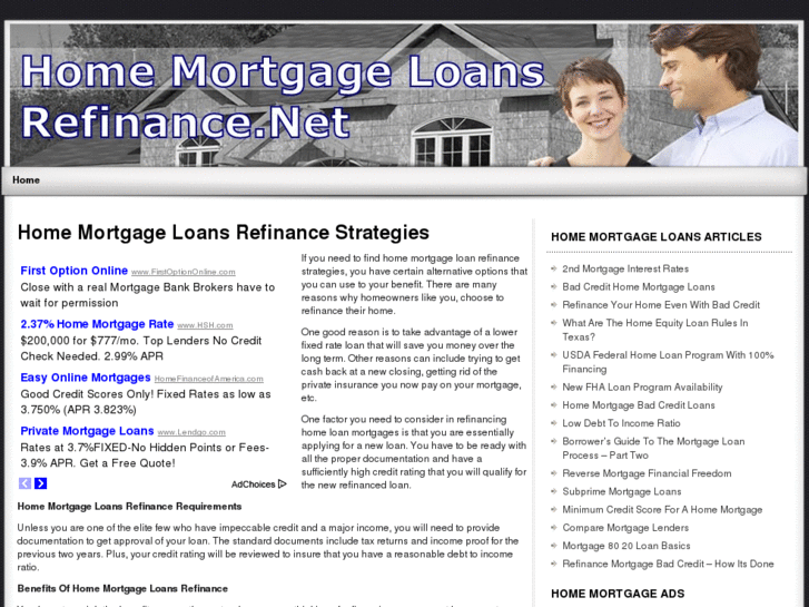 www.homemortgageloansrefinance.net