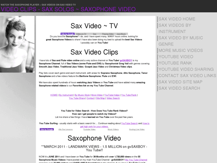 www.saxvideo.tv