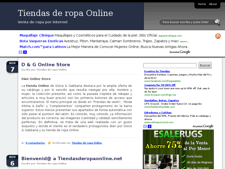 www.tiendasderopaonline.net