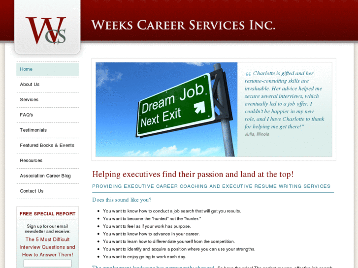 www.weekscareerservices.com