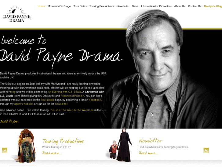 www.davidpaynedrama.com