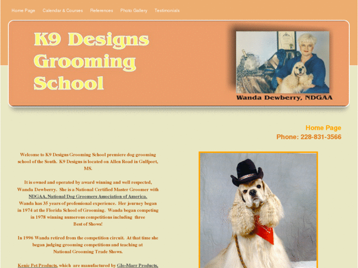 www.k9designsgroomingschool.com