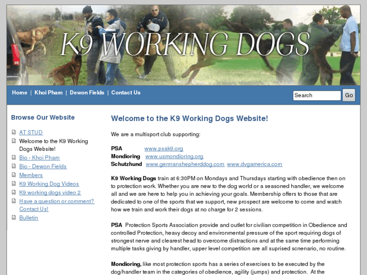 www.k9workingdogs.org