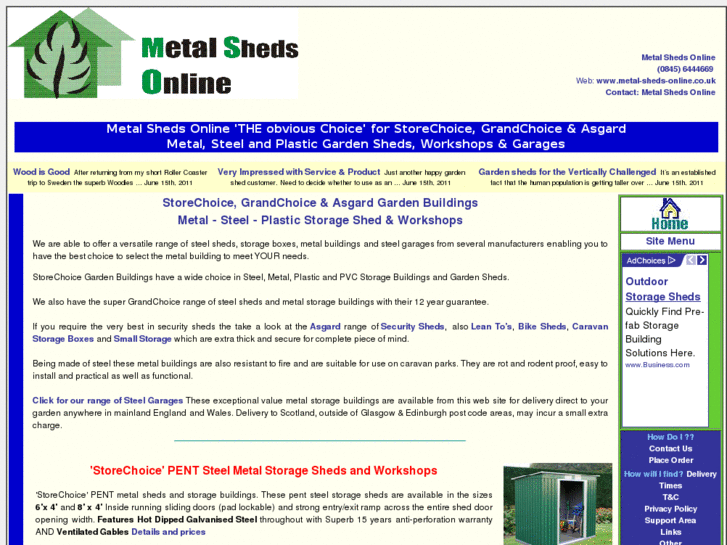 www.metal-sheds-online.co.uk