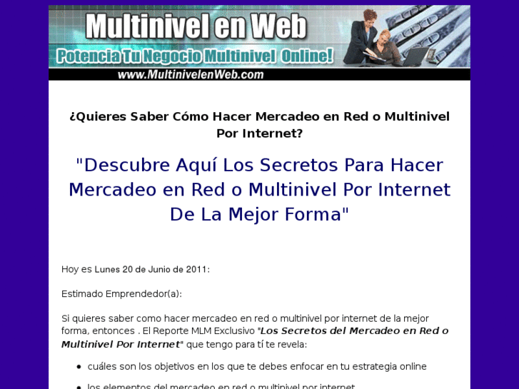 www.multinivelenweb.com