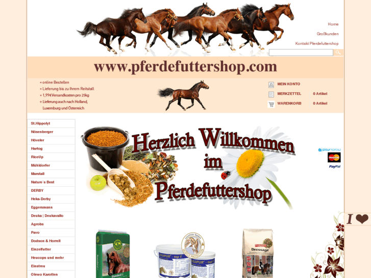 www.pferdefuttershop.com