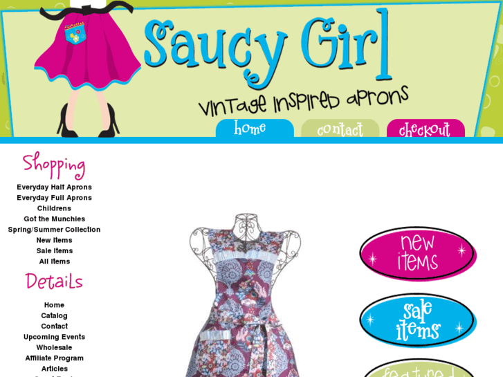 www.saucygirlaprons.com