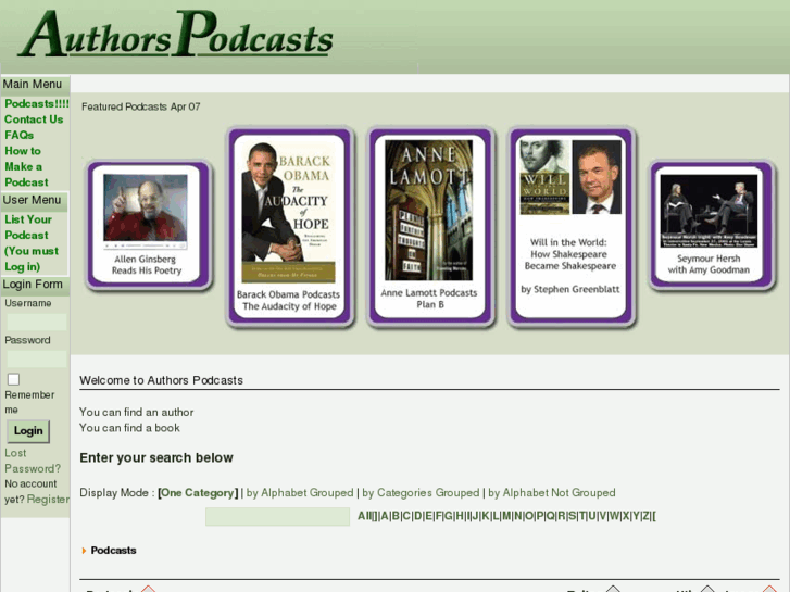 www.authorspodcasts.com