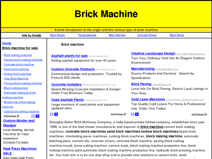 www.brickmachines.org