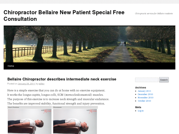 www.chiropractorbellaire.com