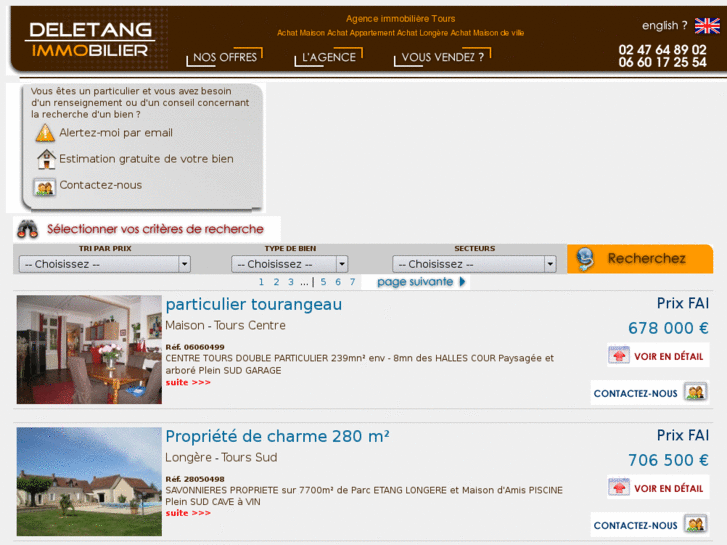 www.deletang-immobilier-tours.com