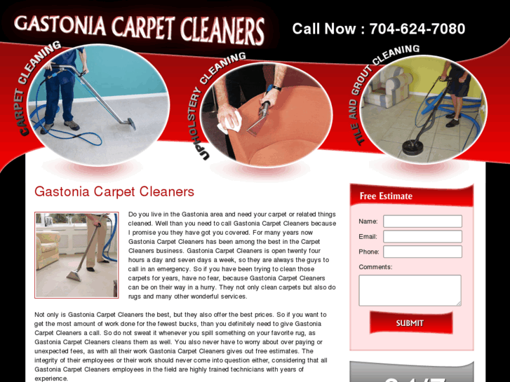 www.gastoniacarpetcleaners.com