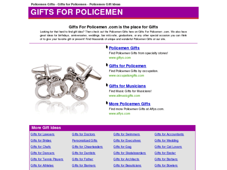 www.giftsforpolicemen.com