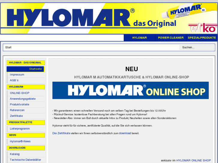 www.hylomar-original.com