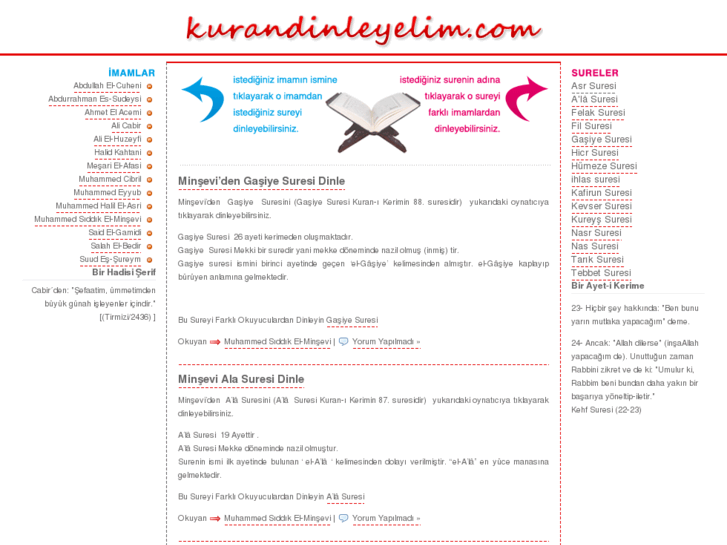 www.kurandinleyelim.com