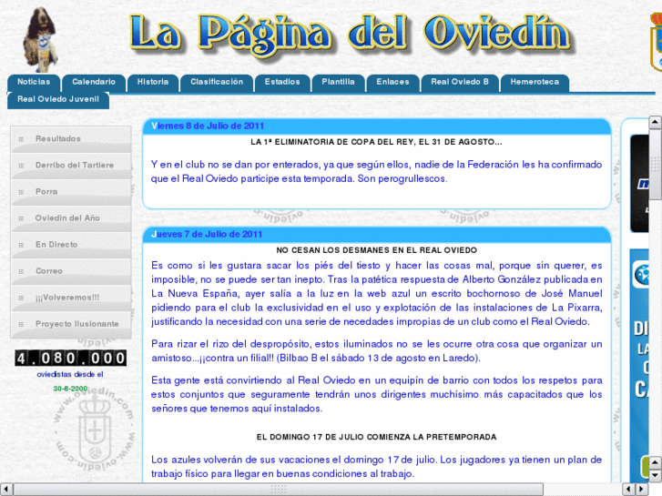 www.lapaginadeloviedin.com