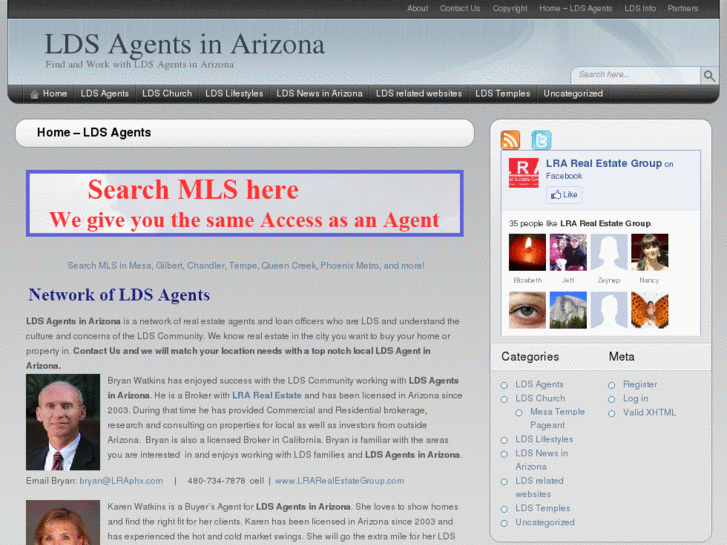 www.ldsagentsinarizona.info