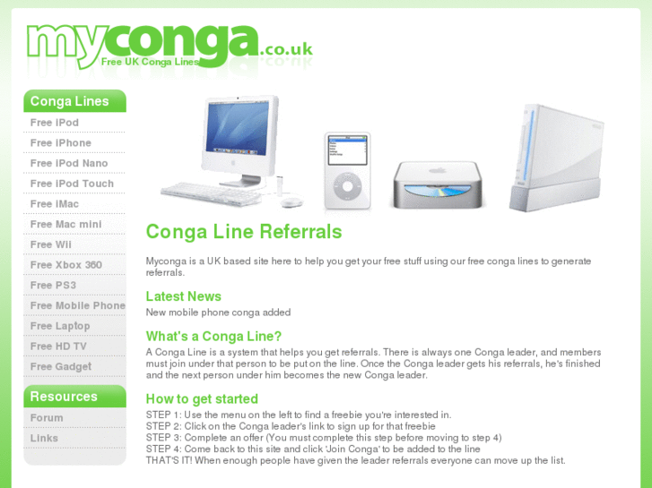 www.myconga.co.uk