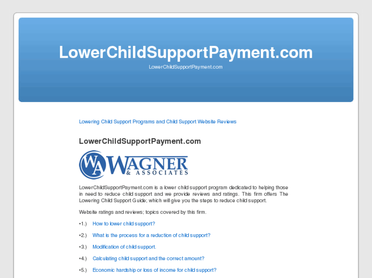 www.reducechildsupportpayment.com