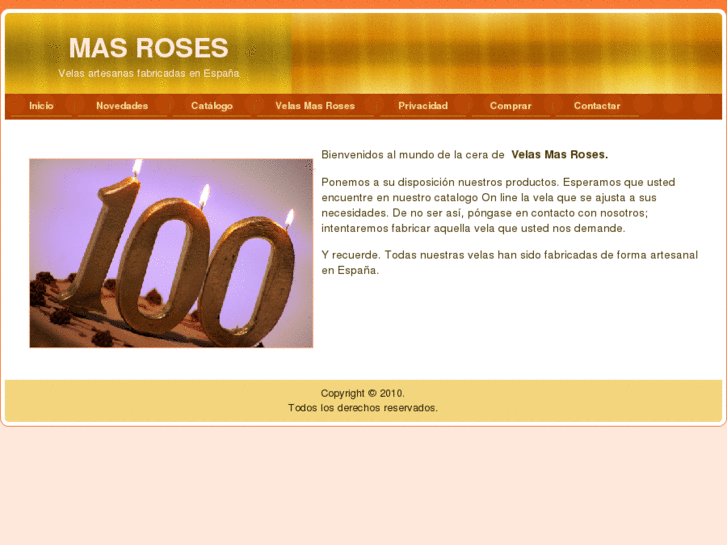 www.velasmasroses.es