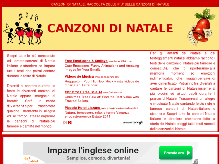 www.canzonidinatale.org