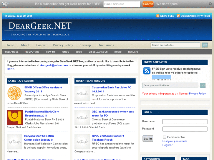 www.deargeek.net