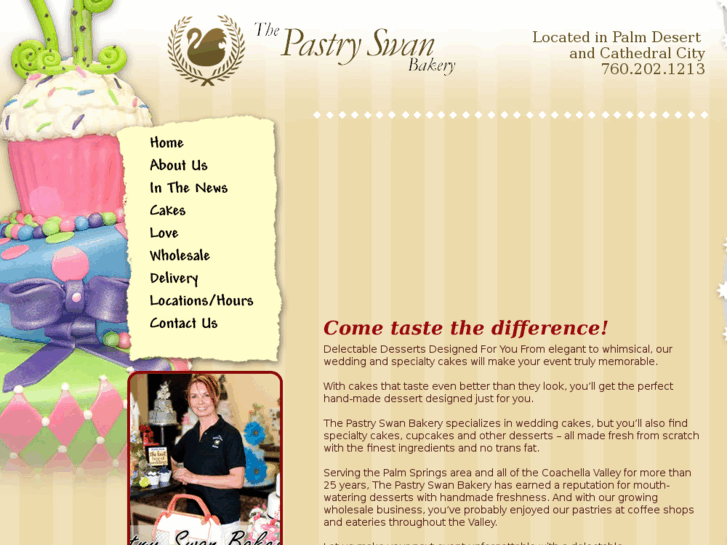 www.pastryswanbakery.com