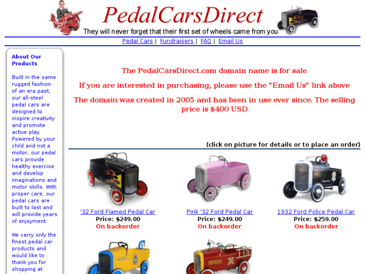 www.pedalcarsdirect.com