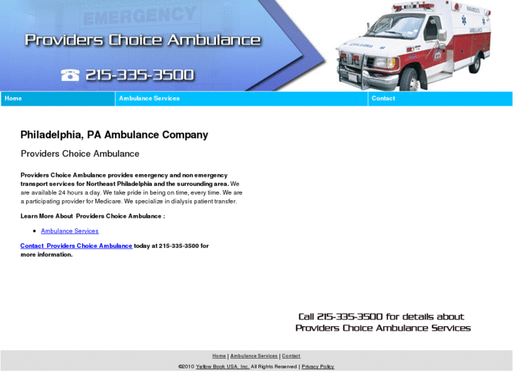 www.providerschoiceambulance.com