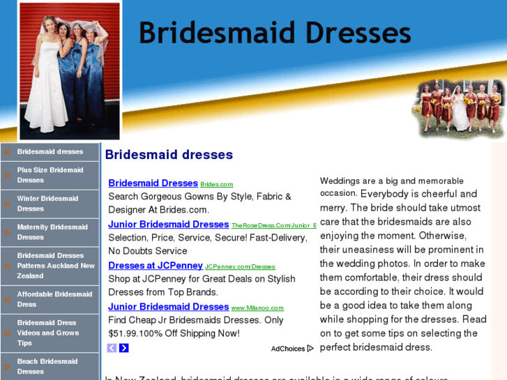 www.bridesmaiddresses.co.nz