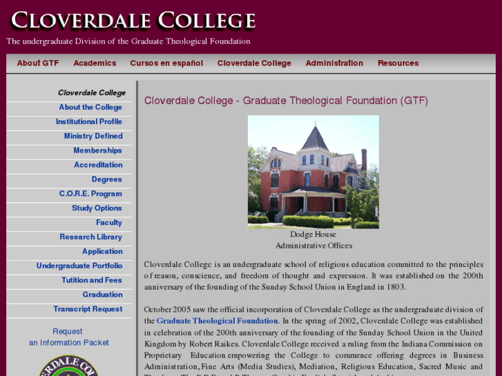 www.cloverdalecollege.org