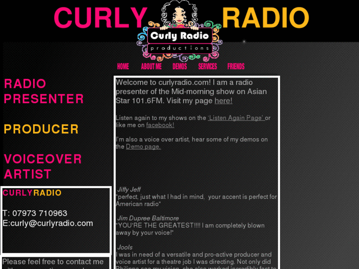 www.curlyradio.com