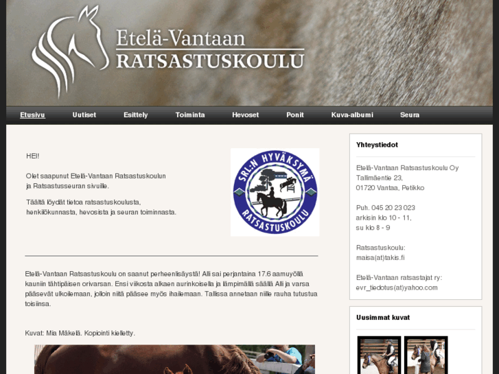 www.etelavantaanratsastuskoulu.com