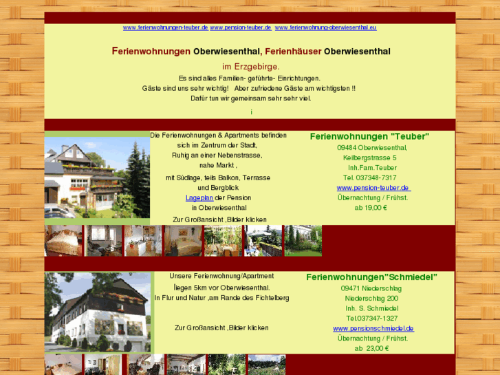 www.ferienwohnungen-erzgebirge.com