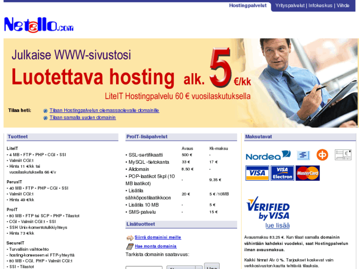 www.hostingpalvelut.net