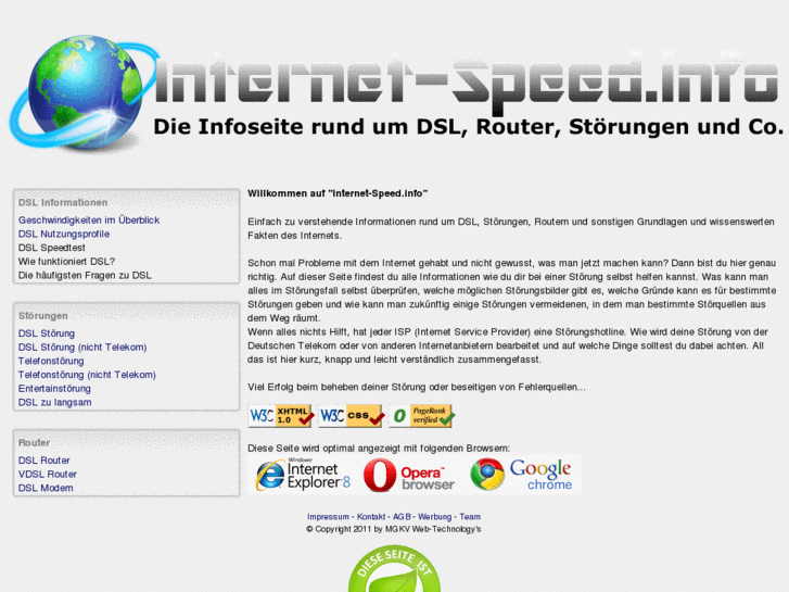 www.internet-speed.info