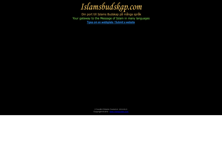 www.islamsbudskap.com